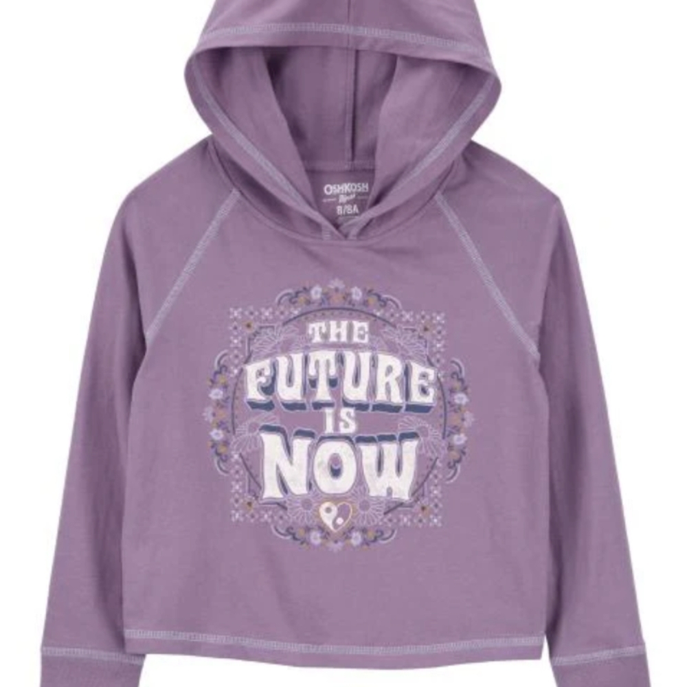 Oshkosh B'gosh Kids Boxy Fit Graphic Pullover Hoodie